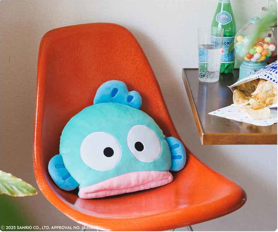 ハンギョドン クッション　ポンプボトル　 メラミンプレート　置き時計 ハンギョドン クッション ポンプボトル メラミンプレート