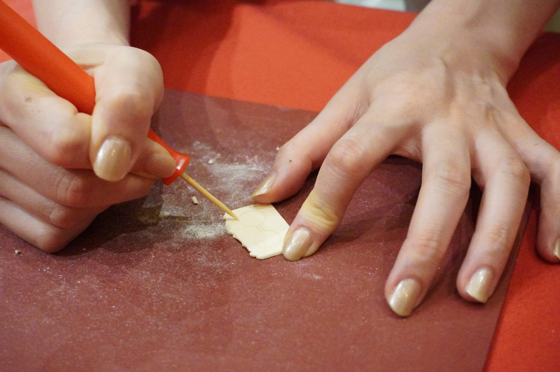 型抜きは簡単そうに見えてけっこう難しい