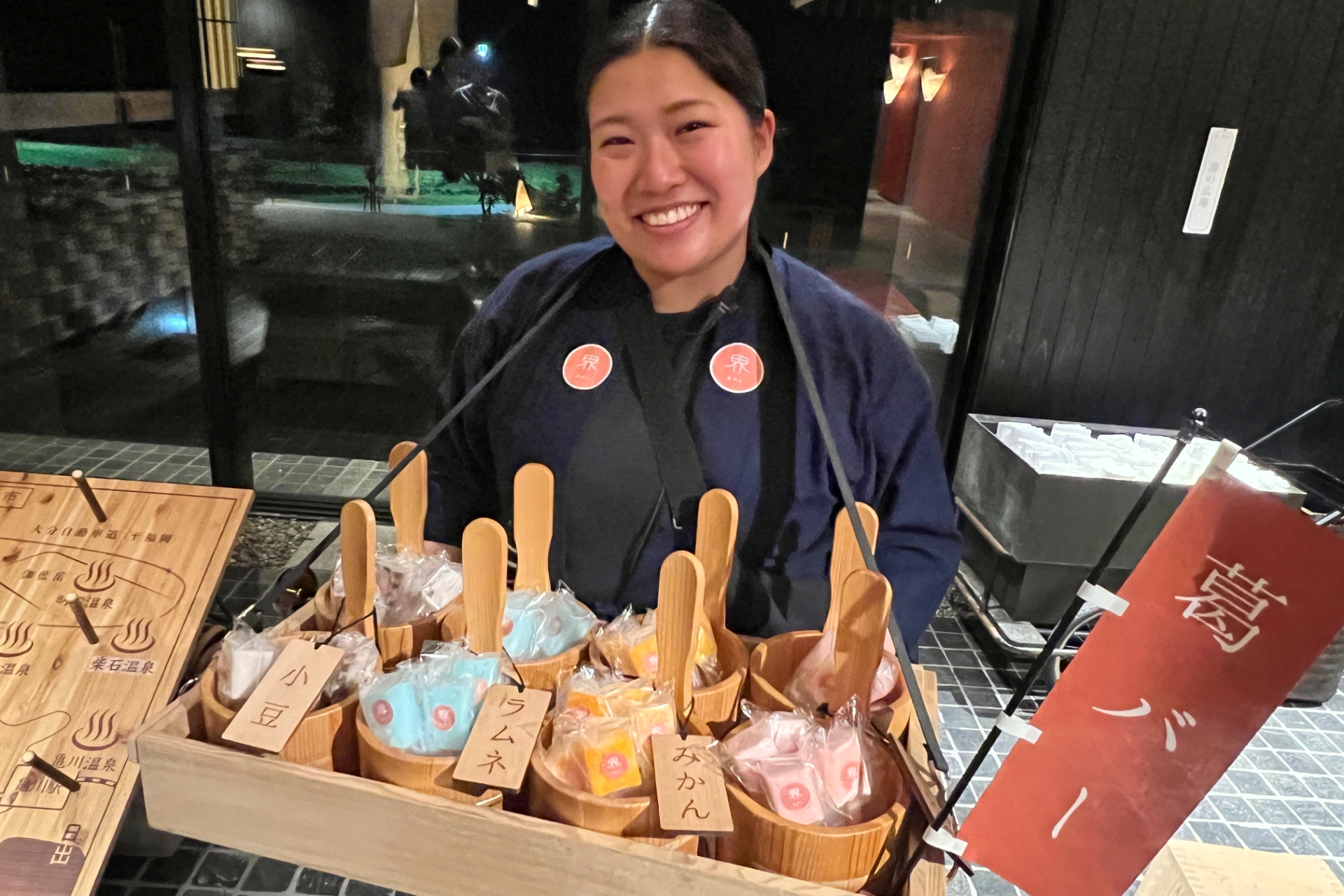 溶けないアイスキャンディ「葛バー」もゲット