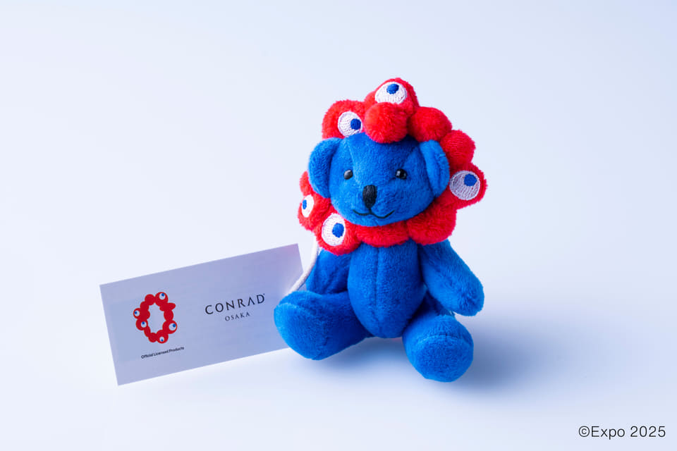 CONRADベア　みゃくみゃく　限定 ミャクミャクぬいぐるみベア、2500体限定。しっぽまでかわいい