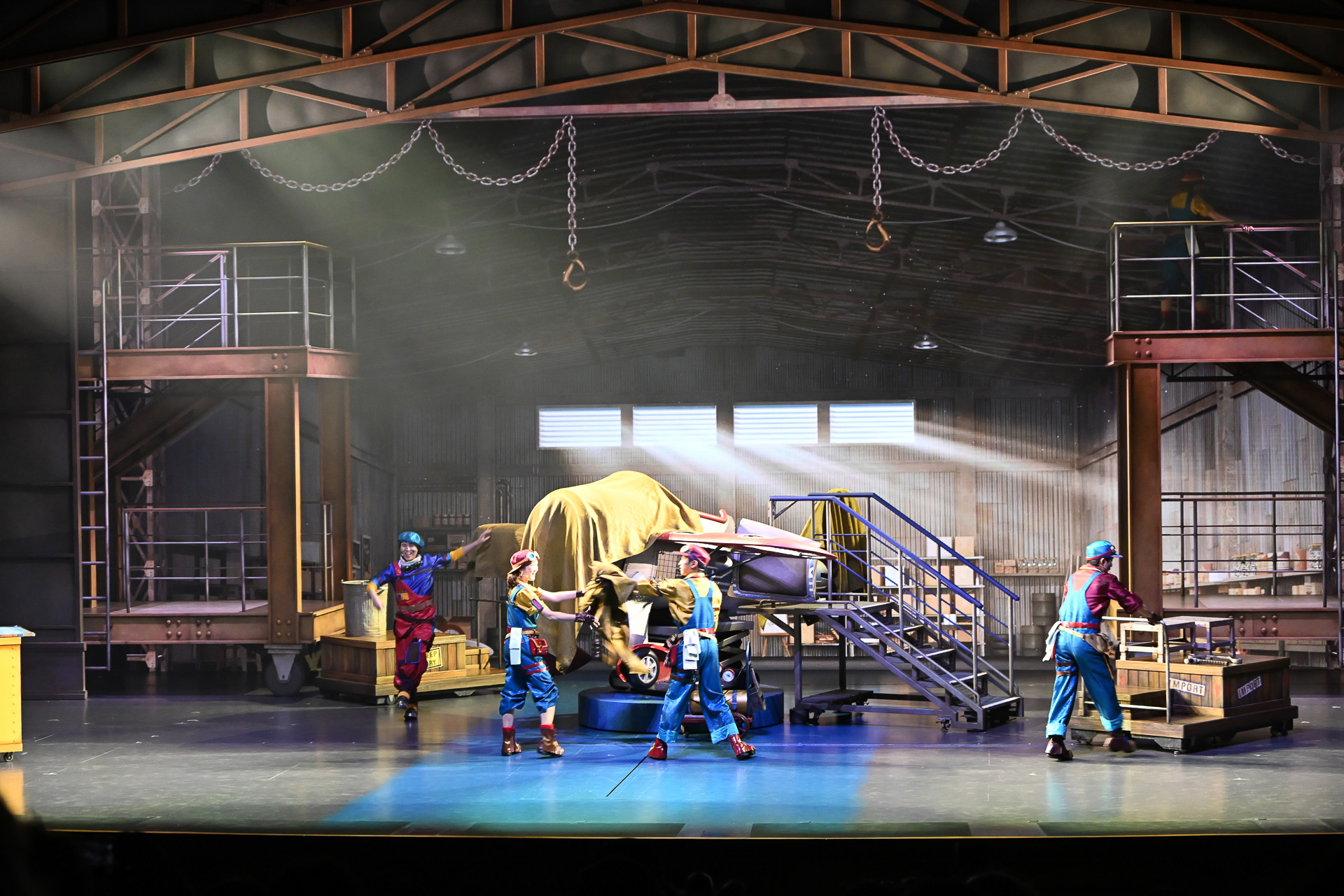 工場の1日がスタート！