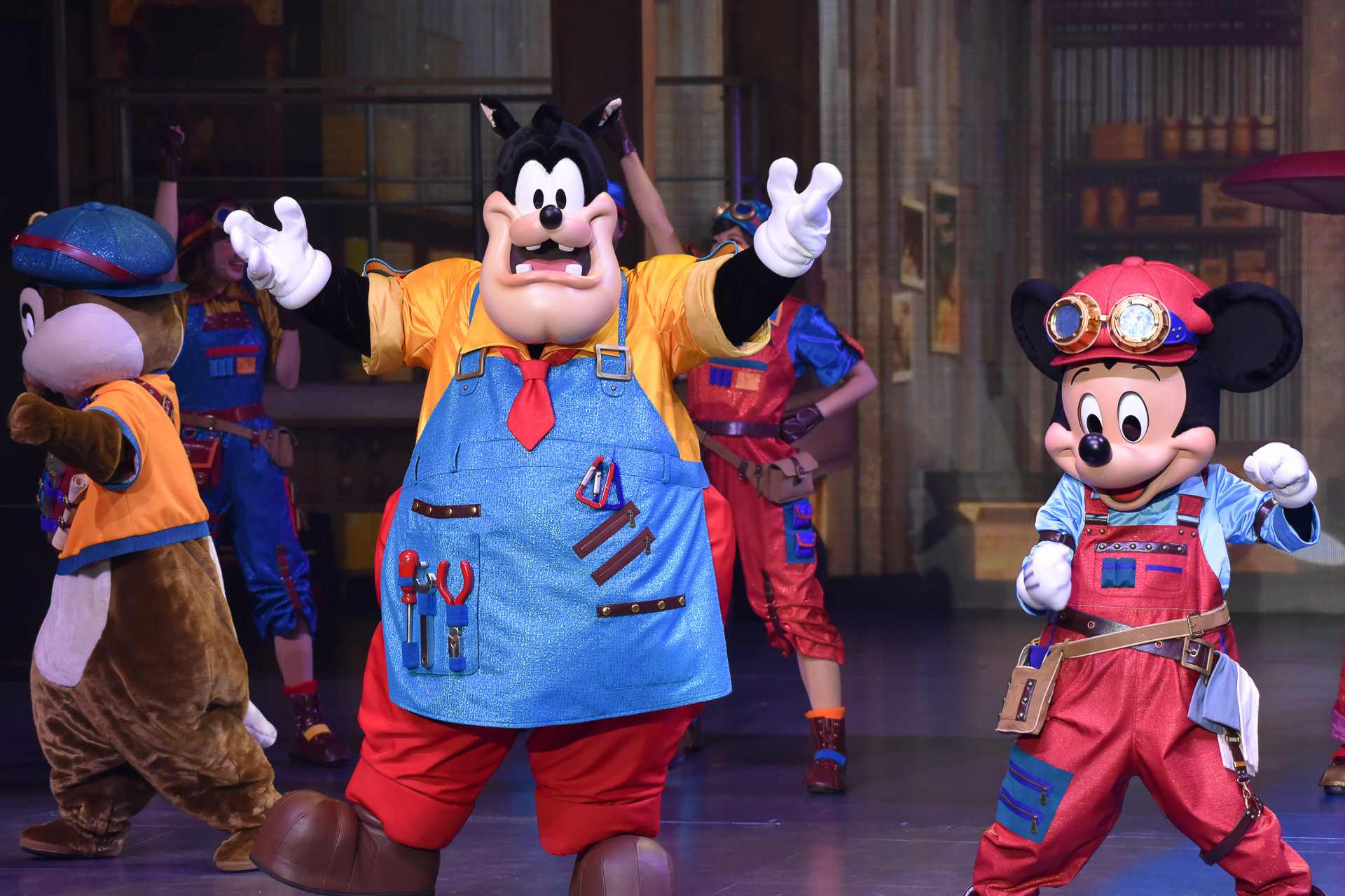 ピートは今回のショーが東京ディズニーシー初登場となる