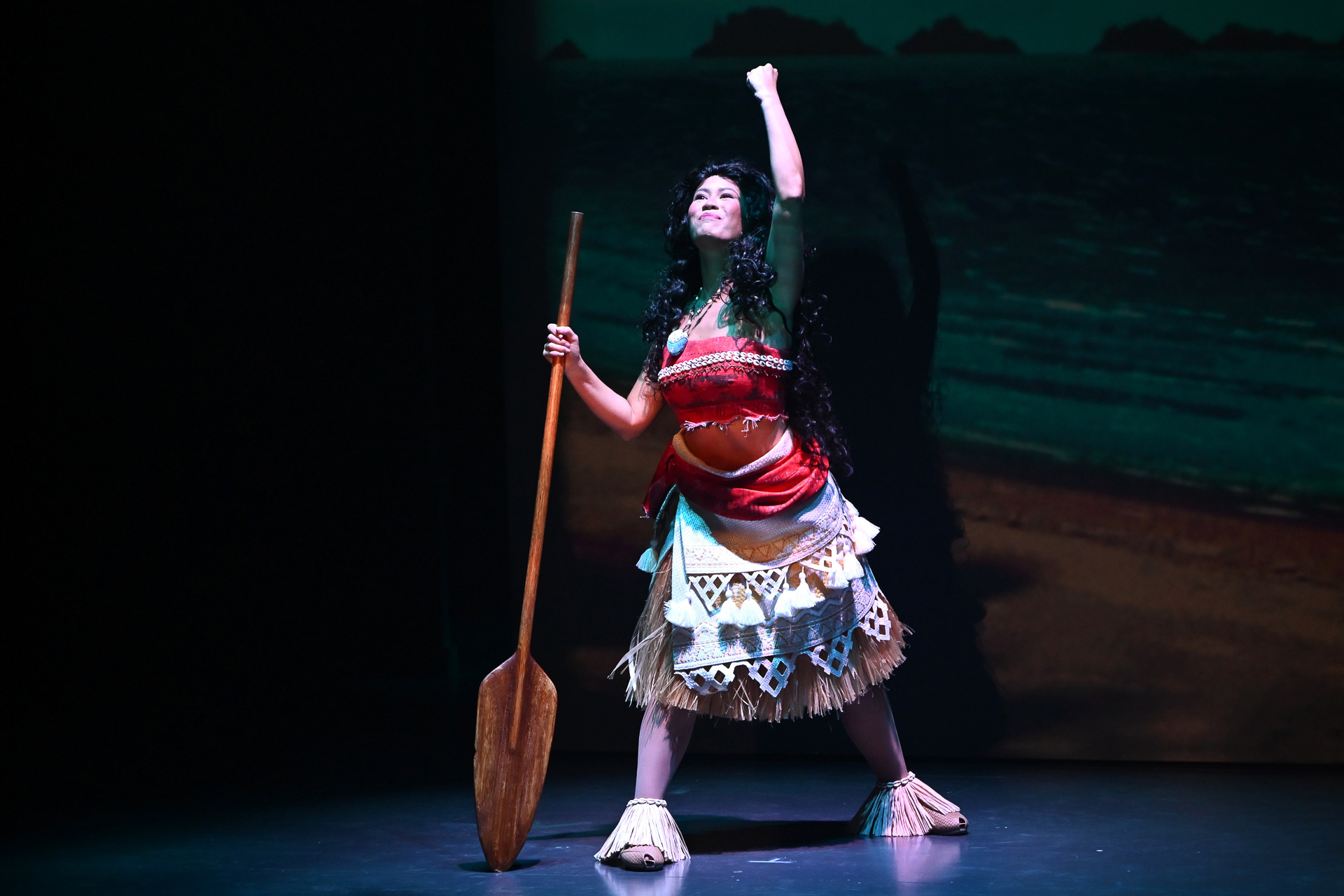 映画「モアナと伝説の海」のモアナ