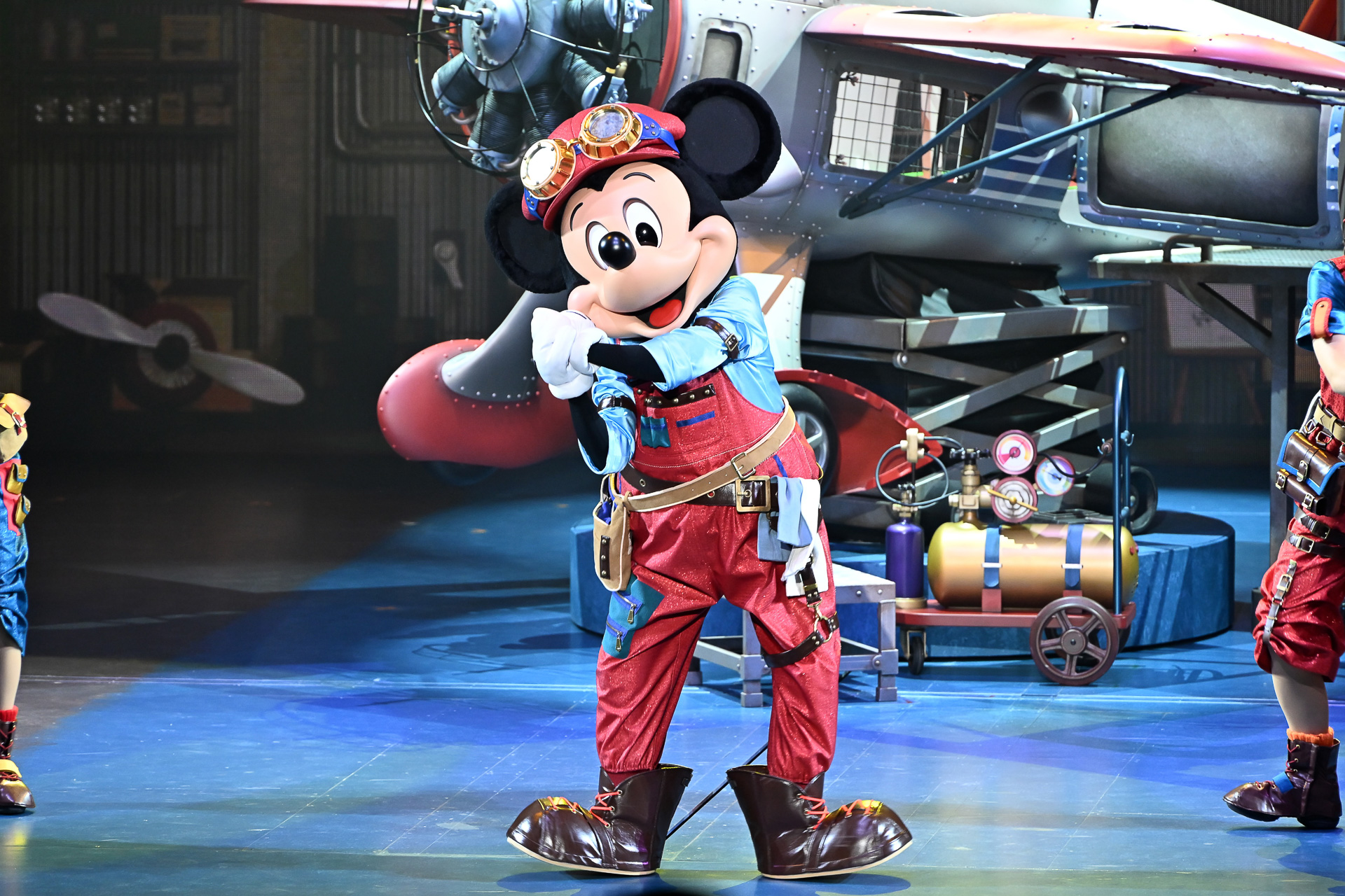 ミッキーマウスらディズニーの仲間たちが出演