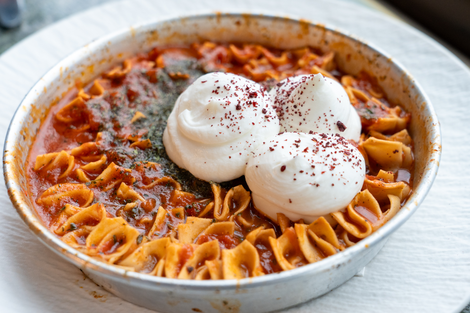はじめて食べたトルコ風餃子マントゥ（マンティ）はちょっとオシャレ系