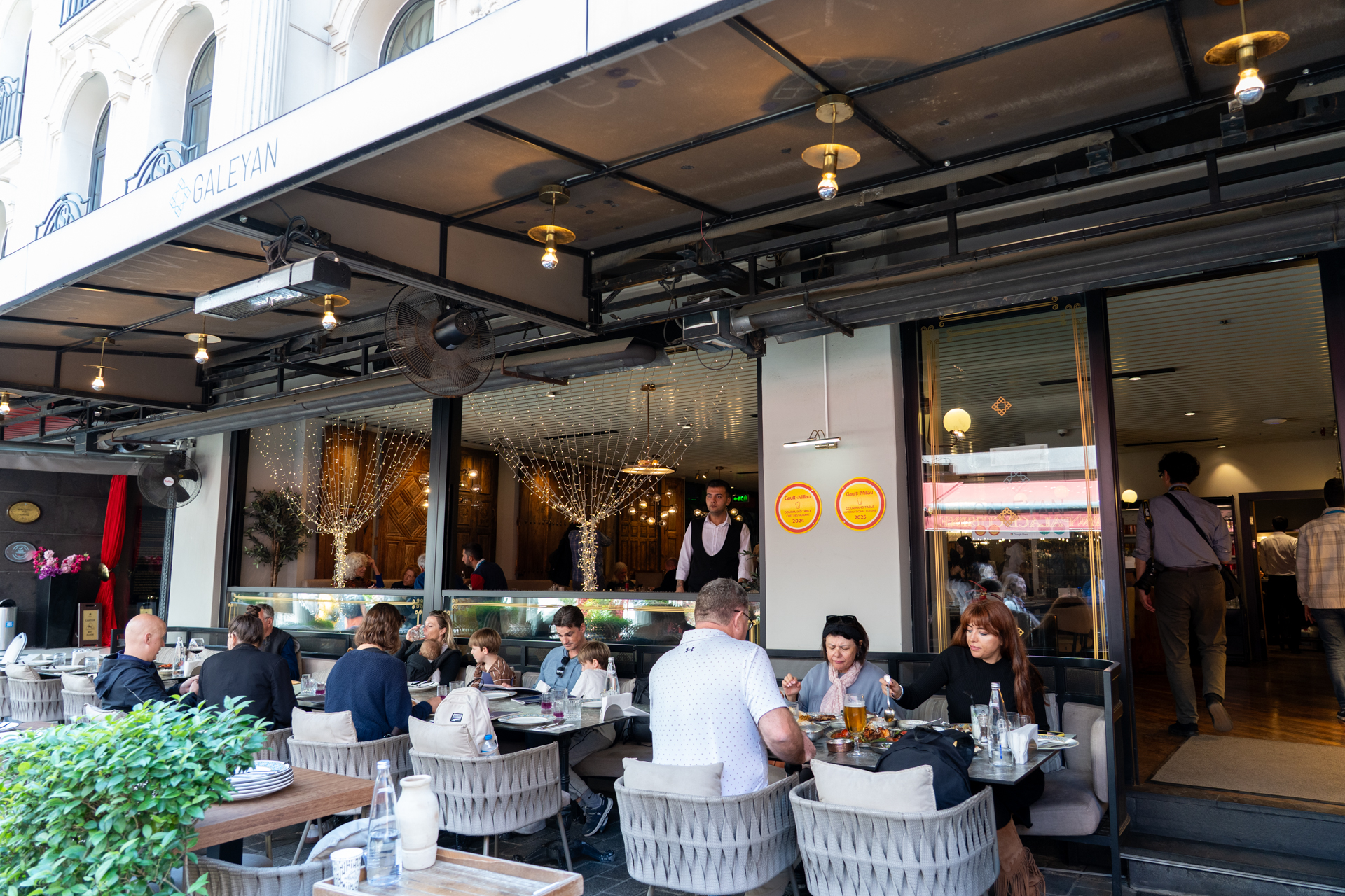 旧市街にあるレストラン「GALEYAN」