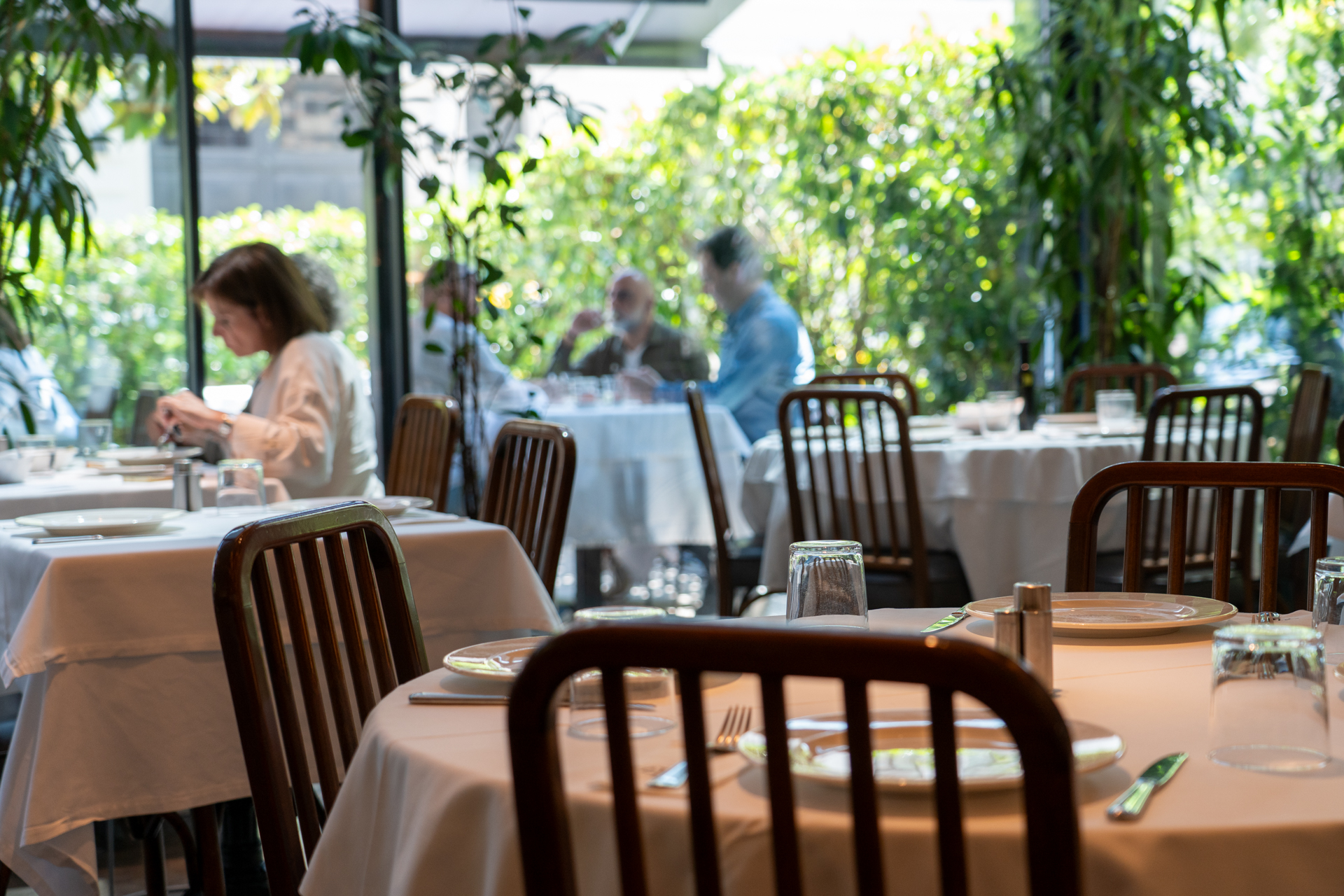 雰囲気のいい店内。ここで食べたマントゥが一番美味しかったかも