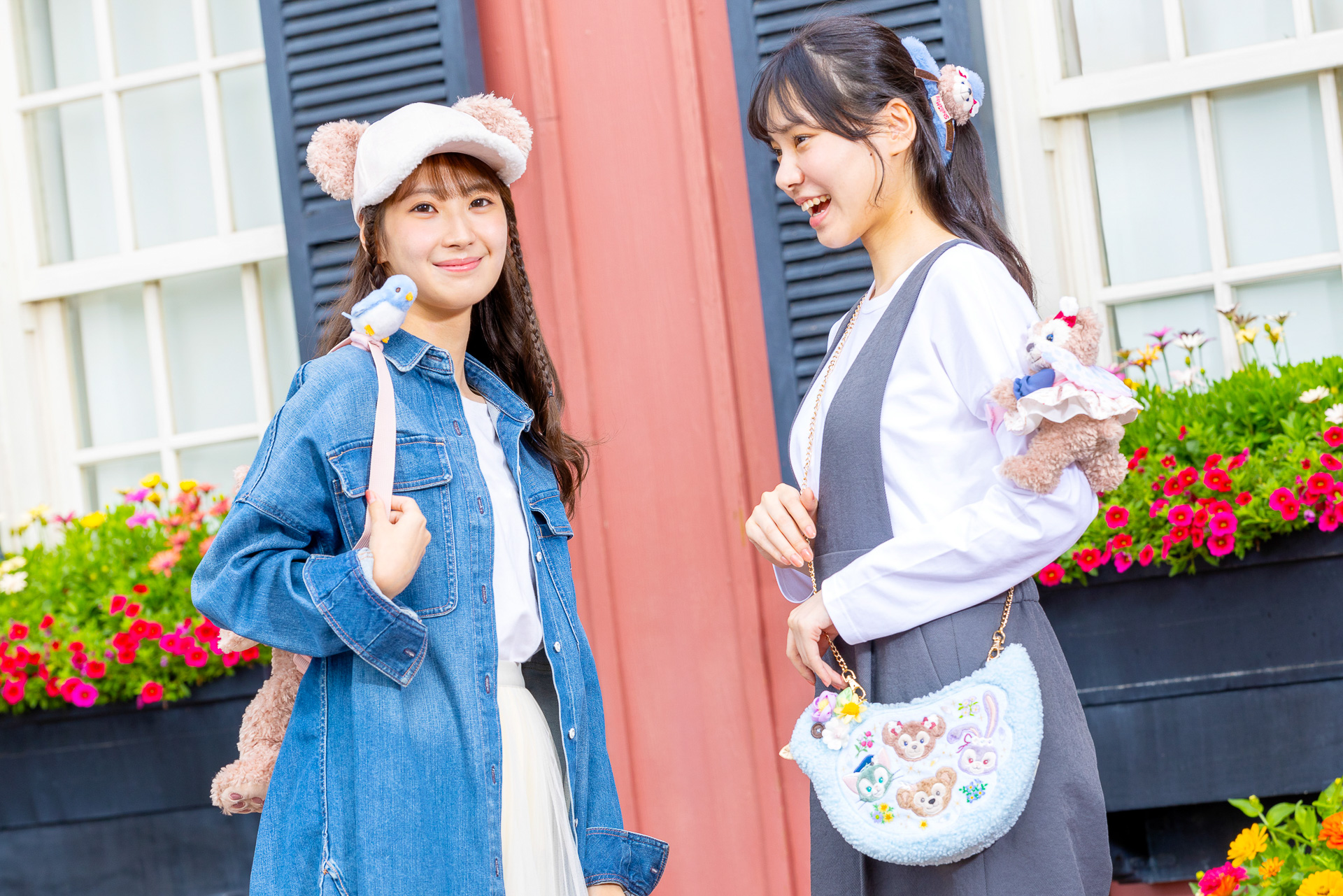 秋らしさあふれるダッフィー＆フレンズコーデに使えるアイテムが揃う