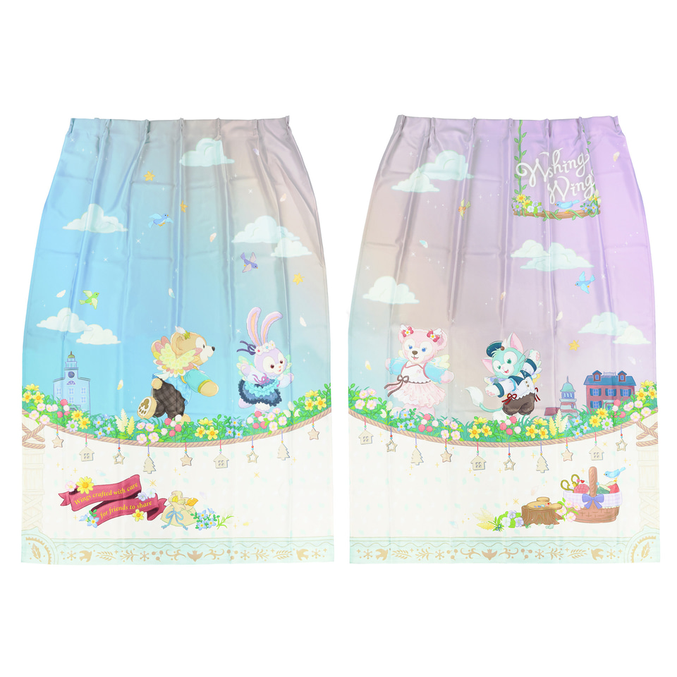 諭吉　お値段安くしました(*´꒳`*) ダッフィー&フレンズ カーテン スリッパやカーテンなどダッフィー＆フレンズのおうちリラックス