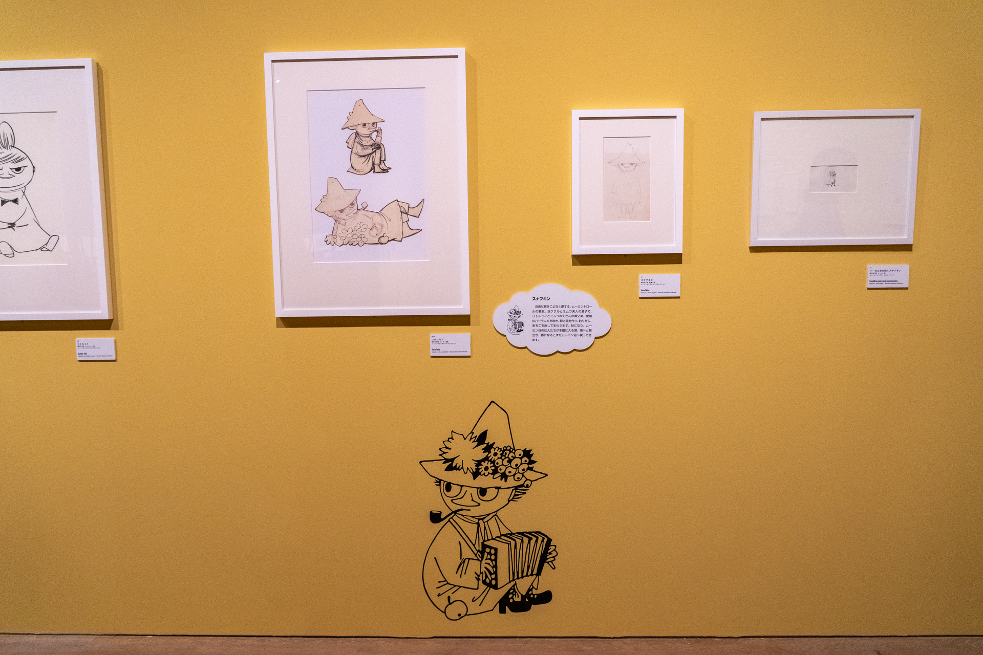 壁の色もポップに