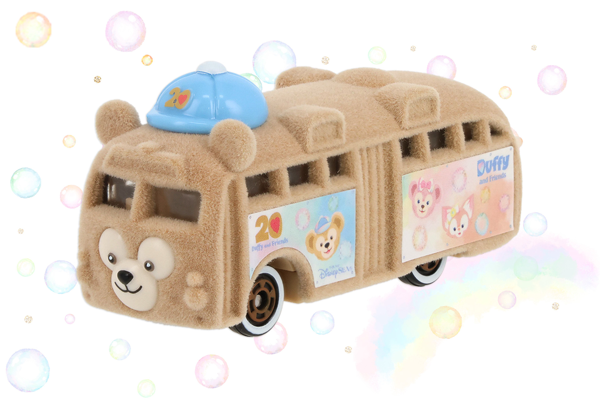 ダッフィー＆フレンズ20周年デザインの「ダッフィーバス」限定トミカが発売