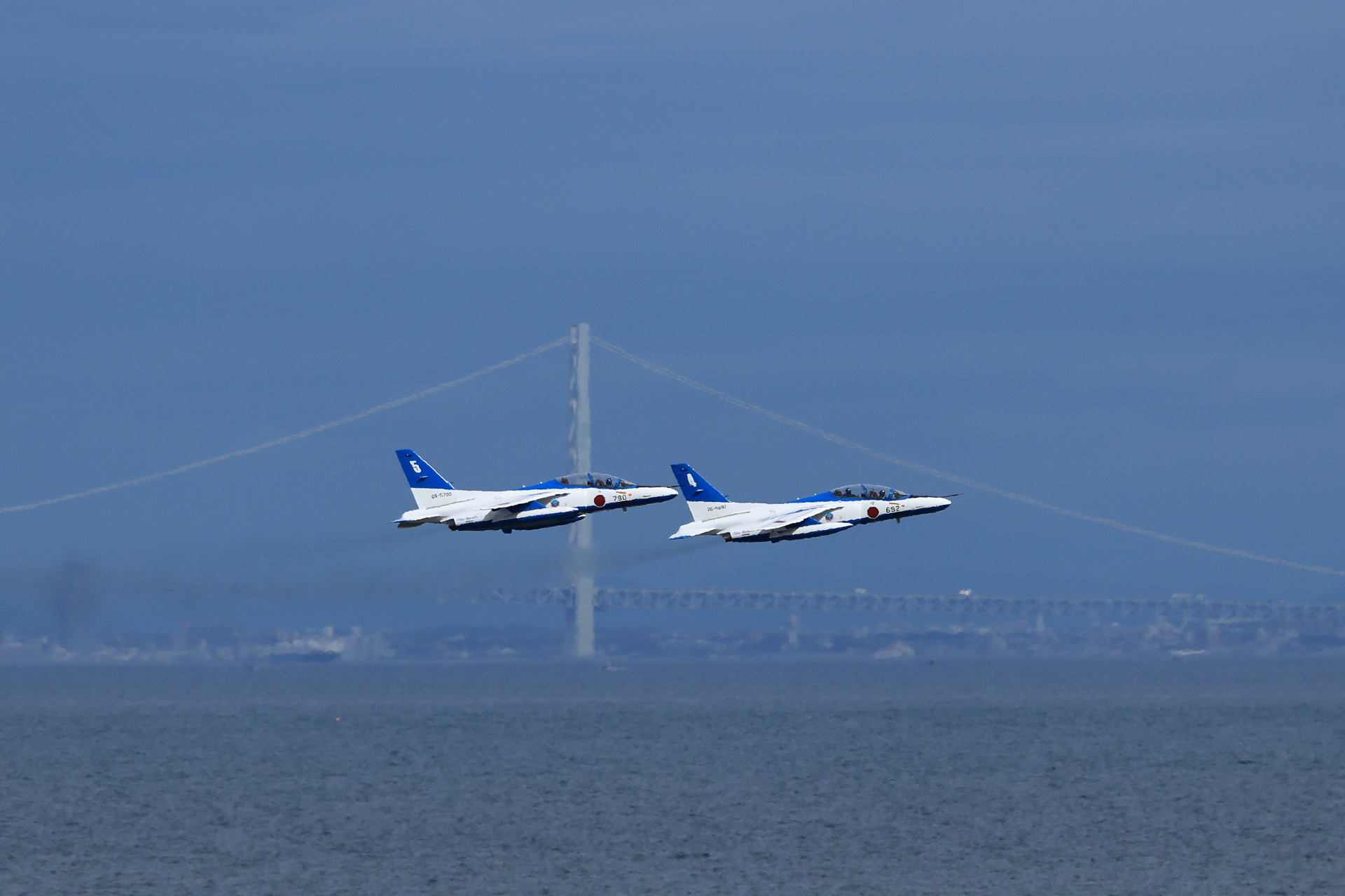 4・5番機は8時50分ごろ離陸（撮影：南幸雄）