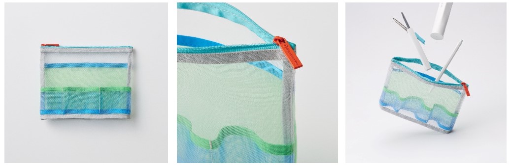 「メッシュポーチ」（790円）