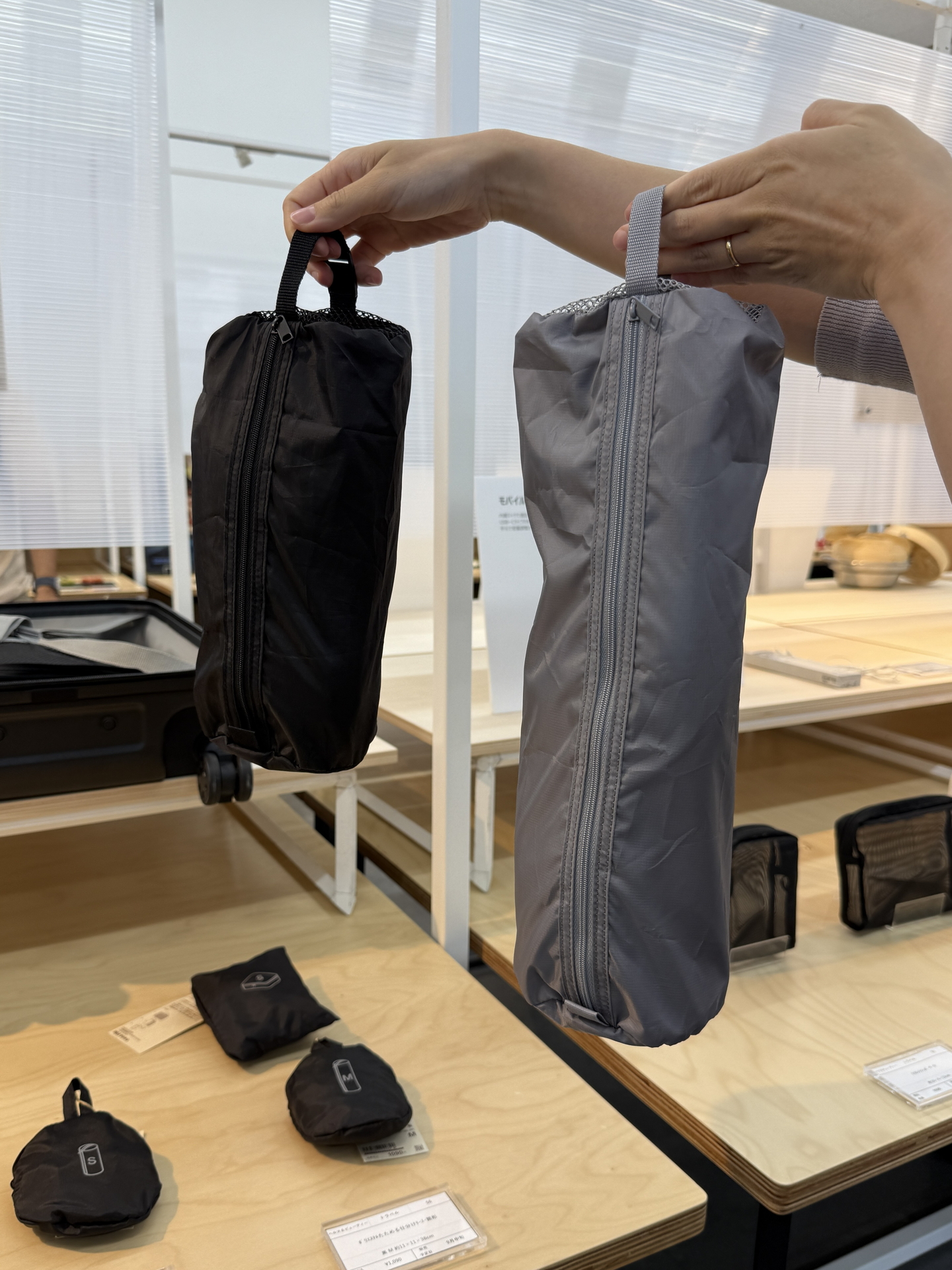 ポリエステルたためる仕分けケース 筒型