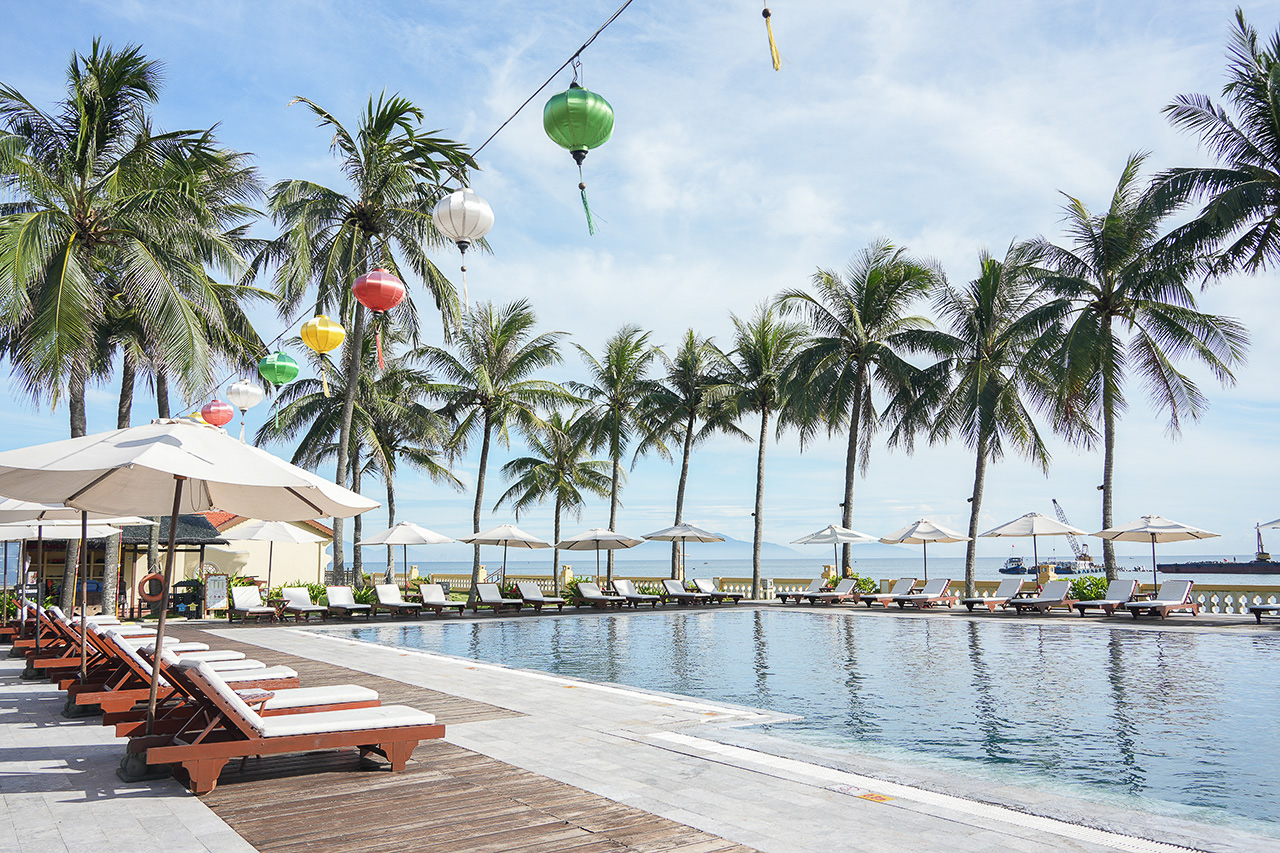 プールやスパでリラックスできる楽園
