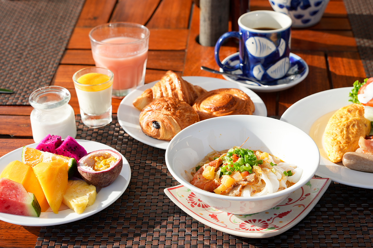 トロピカルフルーツも美味しい