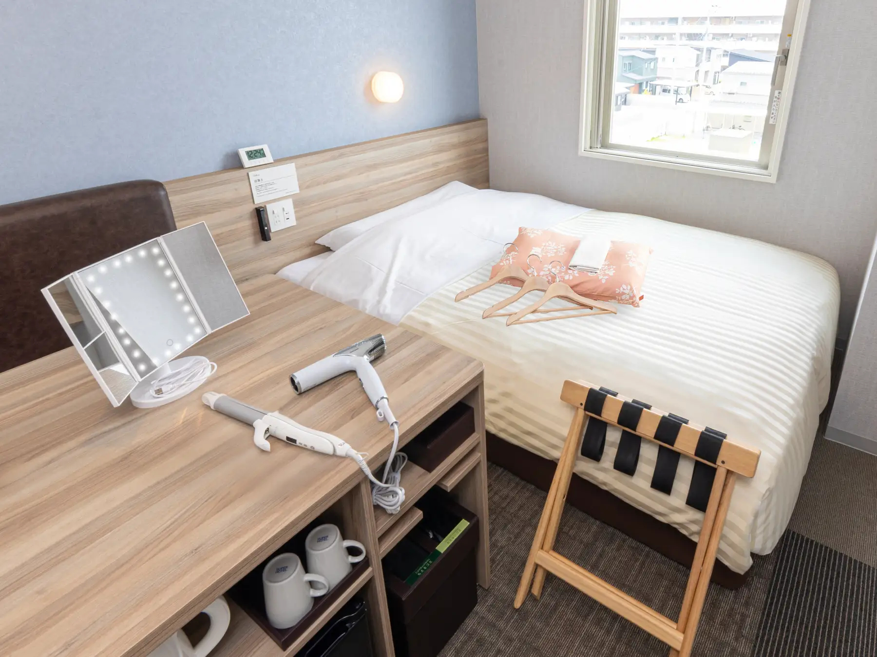レディースルームとアメニティ