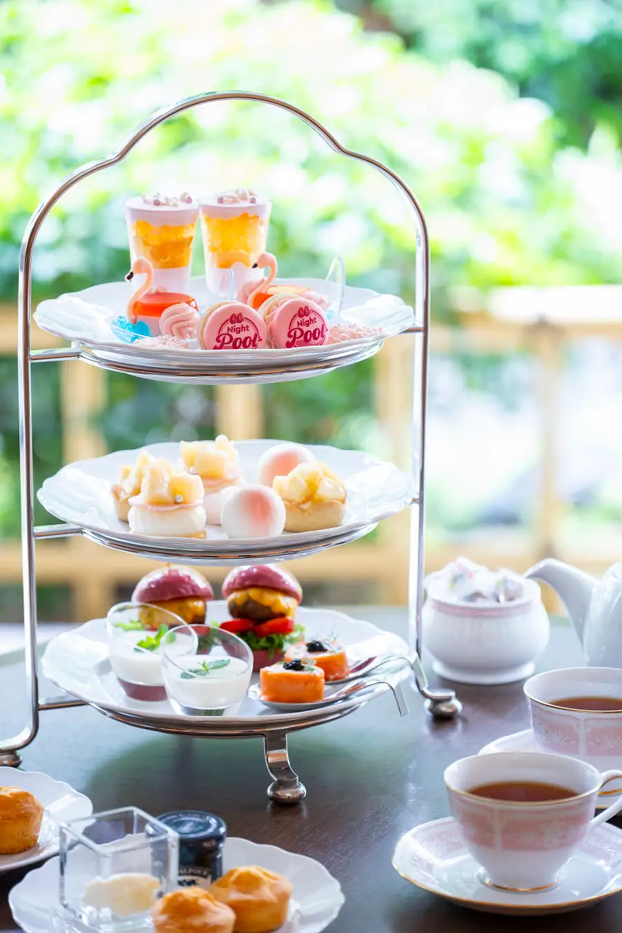 Peach Afternoon Tea