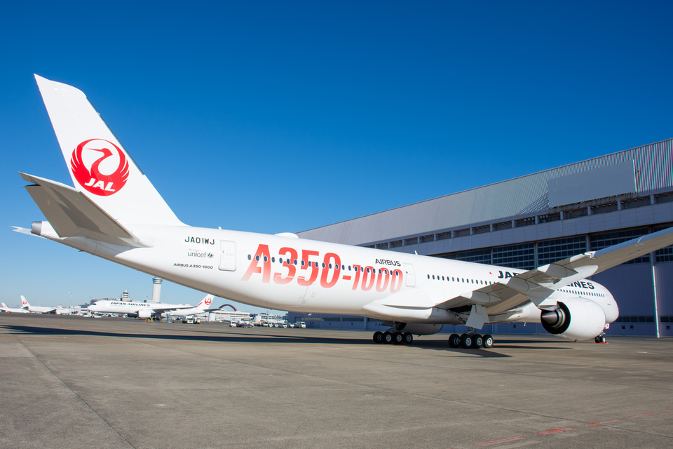 JAL A350-1000 初便限定 PCケース 1点限り】JAL A350-1000羽田-NY初便限定記念品 新品未使用