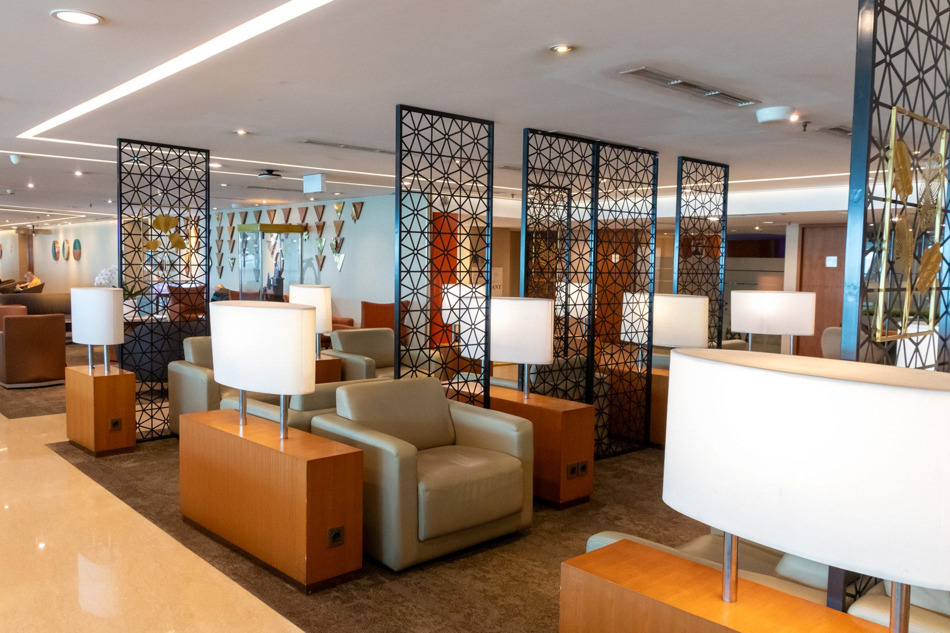 ガルーダ・インドネシア航空のラウンジ