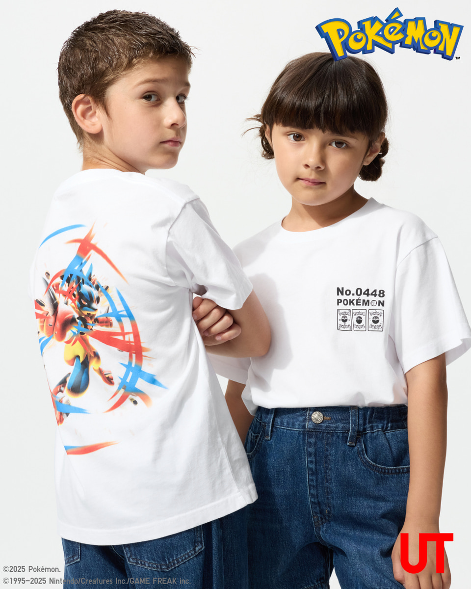 ユニクロ、初コラボ「ポケモンカードゲーム」Tシャツ。メンズ＆キッズ