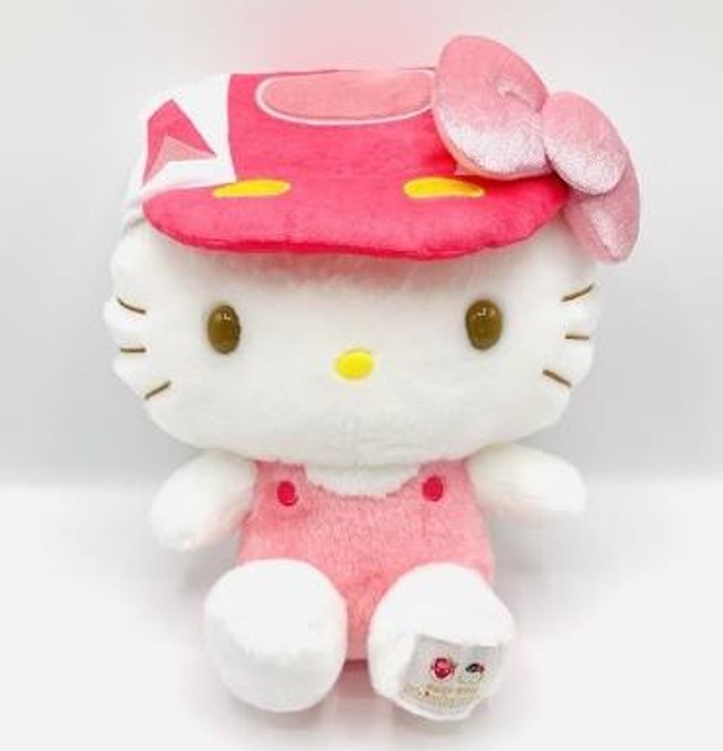 ハローキティ新幹線 新幹線ハットぬいぐるみ