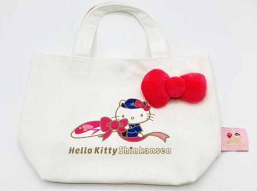 ハローキティ新幹線 トートバッグ
