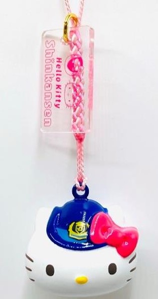 ハローキティ新幹線」に新グッズ。制服姿キティのポーチ・トートバッグ