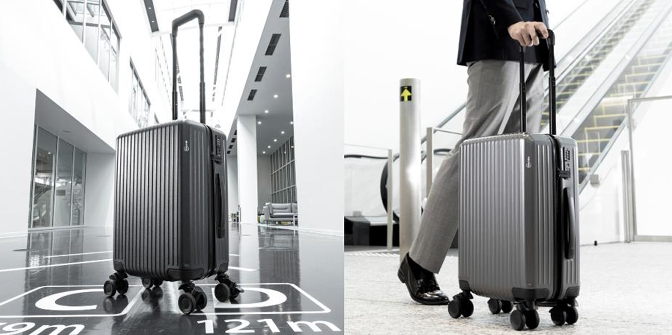 リブデザインの持ち込みサイズキャリーケースが発売