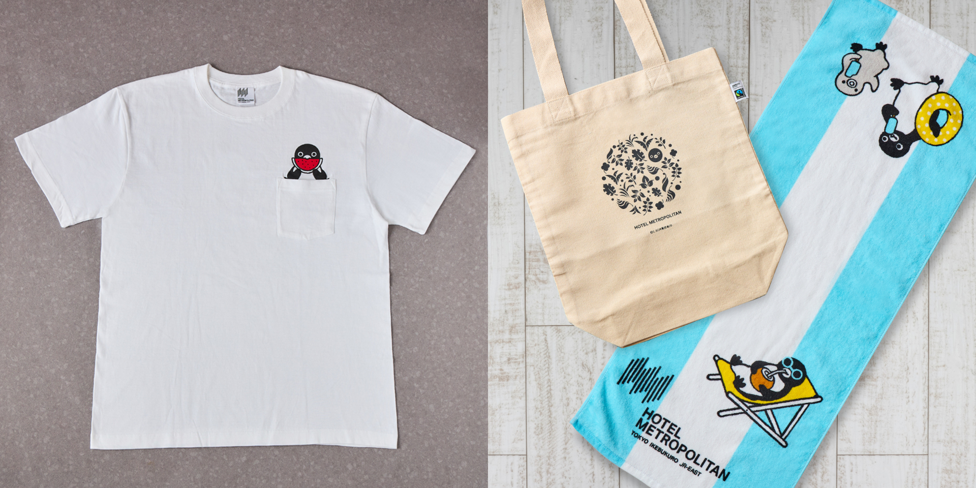 ホテルメトロポリタンオリジナル「Suicaのペンギン」グッズが登場