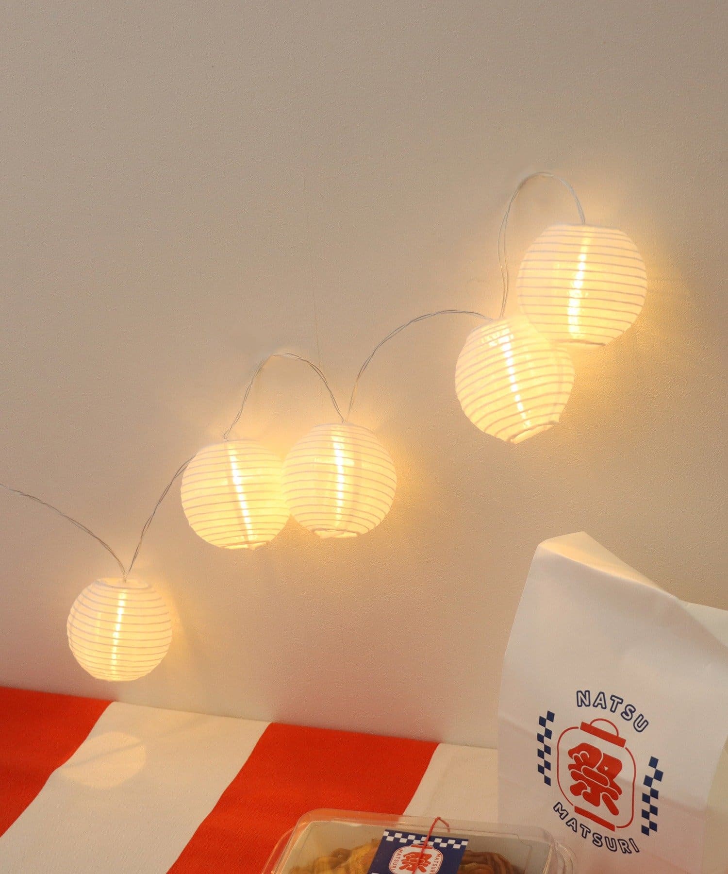 LED提灯ガーランド（550円）