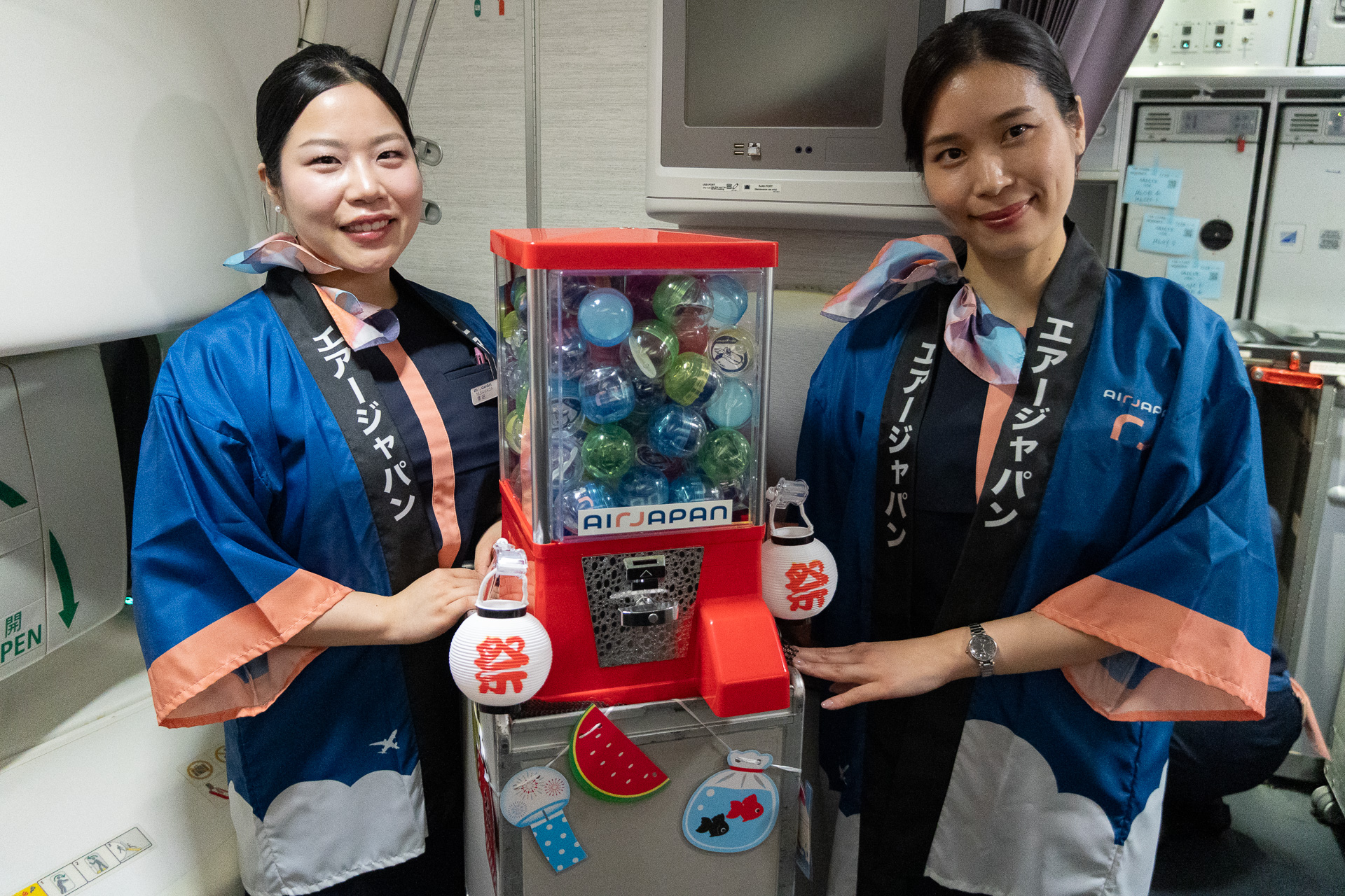 エアージャパンが2025年の「空の上の夏祭り」実施