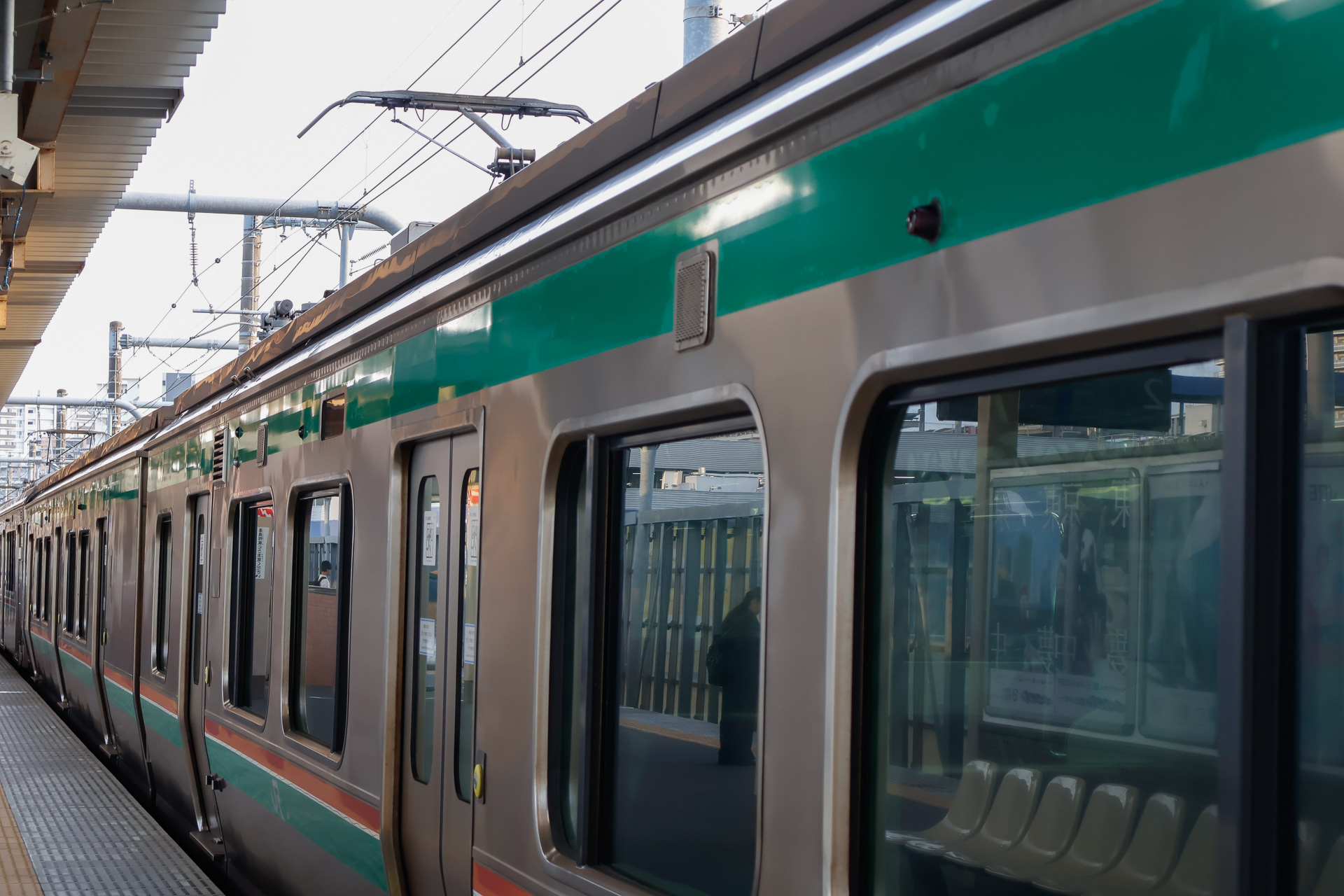 すべての車側灯が消えていれば、閉扉完了という意味になる