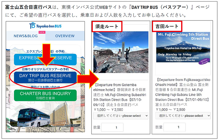東横インバス公式サイトで予約できる