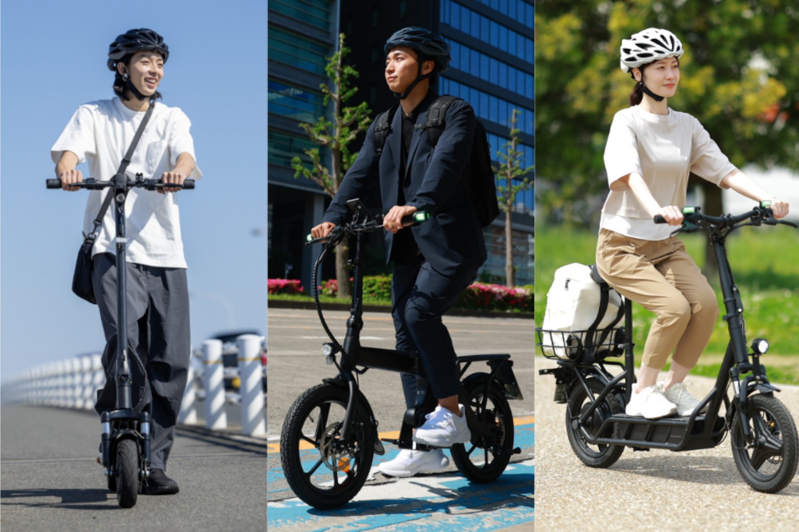 アルペンは特定小型原動機付自転車3タイプを販売