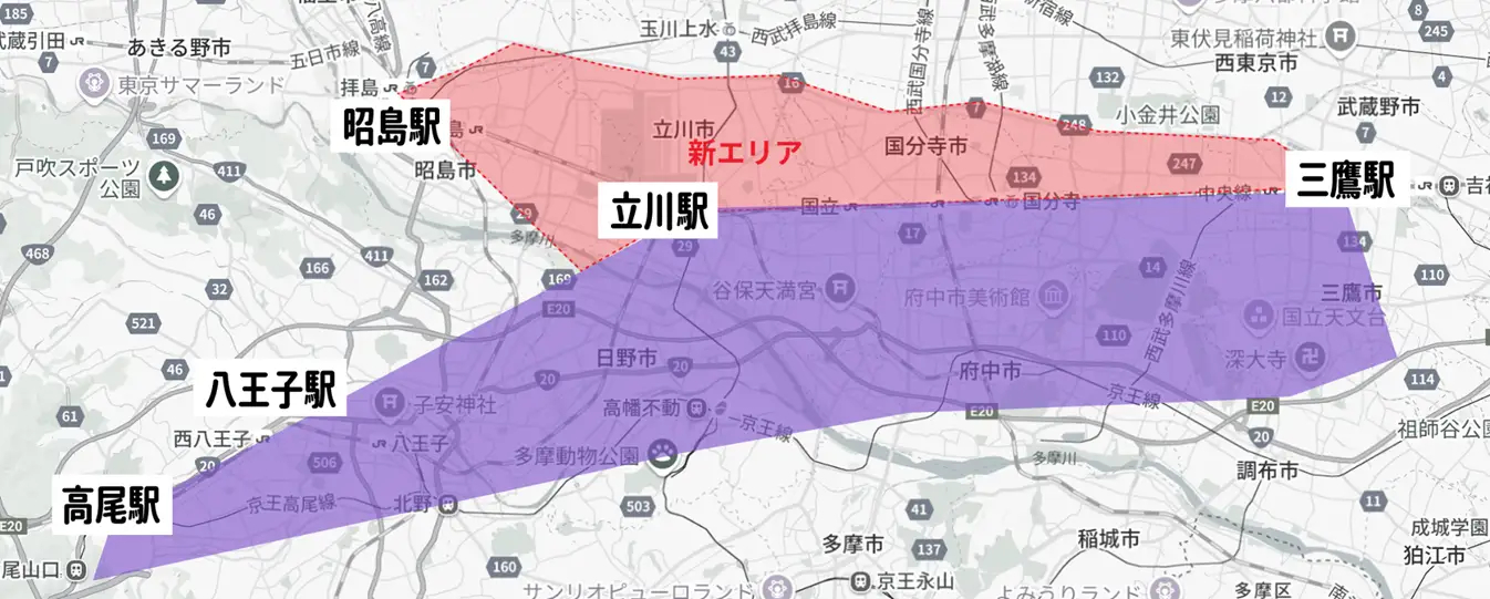 拡大後の運転エリア