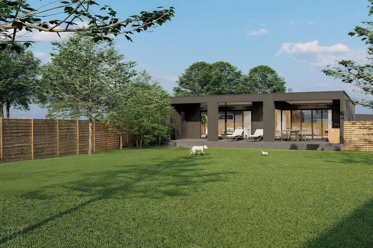 「スイートヴィラ」の外観