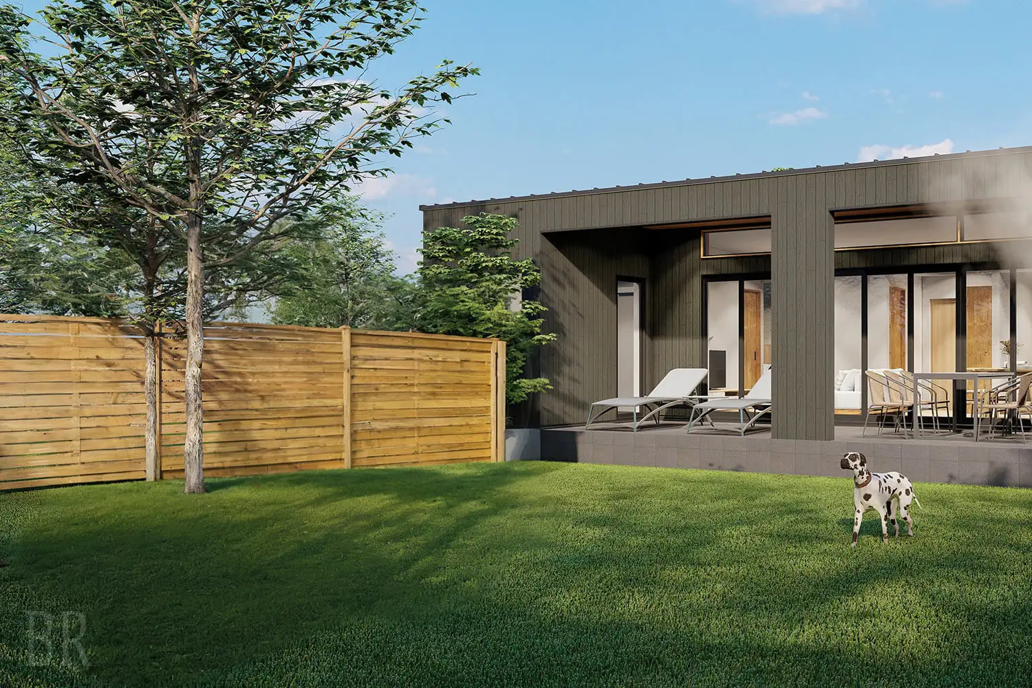 「ガーデンヴィラ」の外観