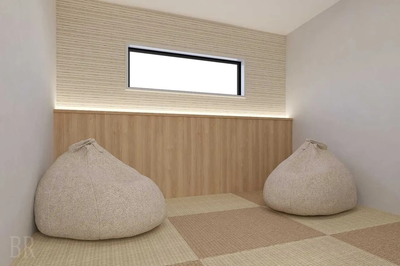 「ガーデンヴィラ」の室内