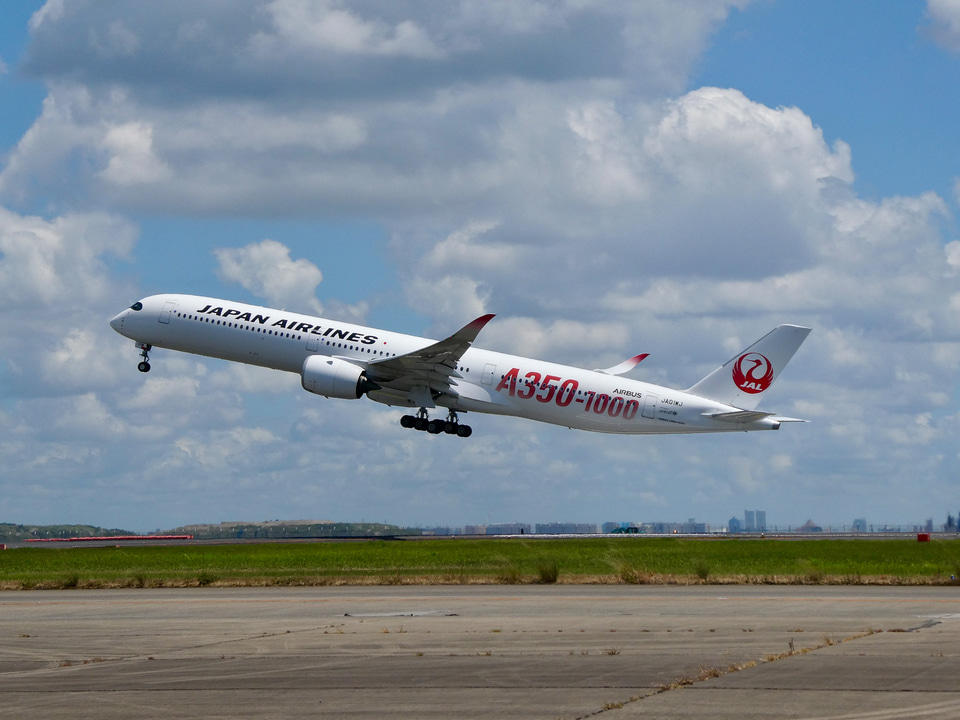 JAL A350-1000 初便限定 PCケース 1点限り】JAL A350-1000羽田-NY初便限定記念品 新品未使用