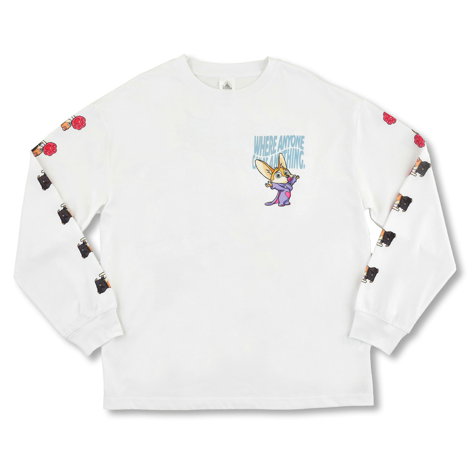 ズートピア」をコミック風に描いた新作がディズニーストアに！ 長袖Tや