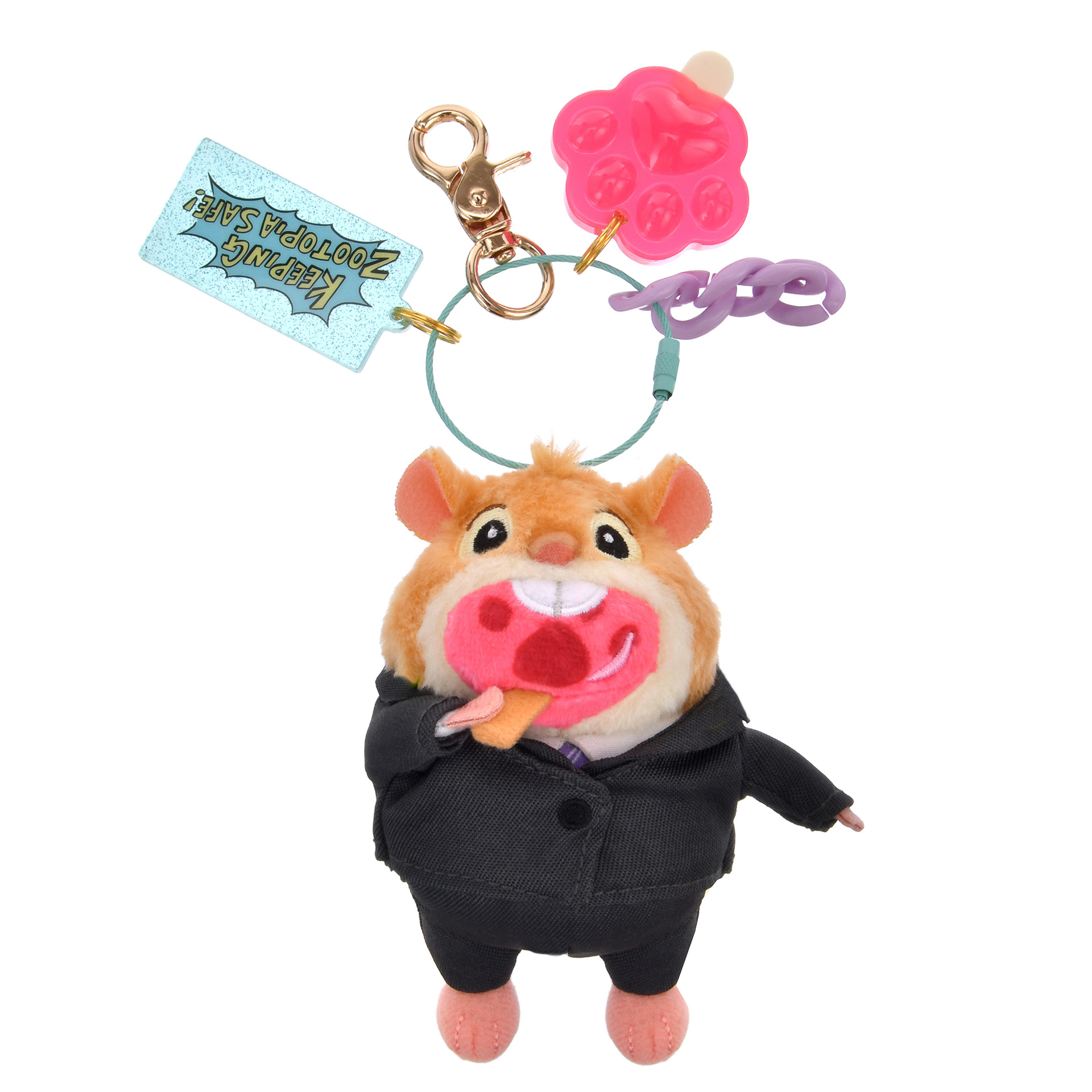 「ぬいぐるみキーチェーン＜レミングのビジネスマン＞」（3000円）