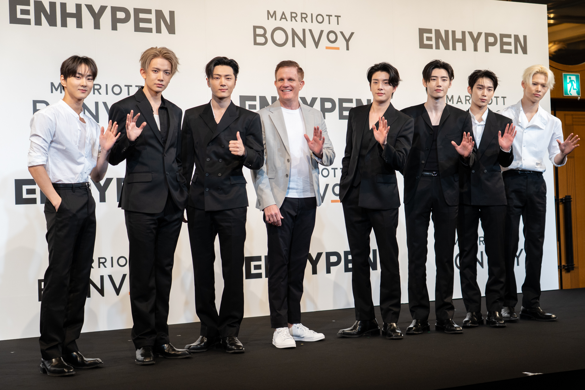 Marriott Bonvoyの戦略発表会および会員限定のENHYPENトークイベントが開催された