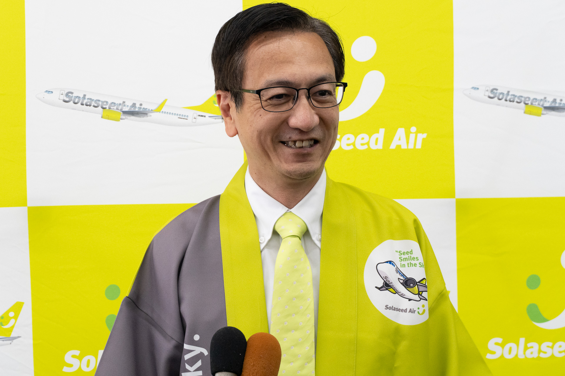 株式会社ソラシドエア 代表取締役社長 山岐真作氏