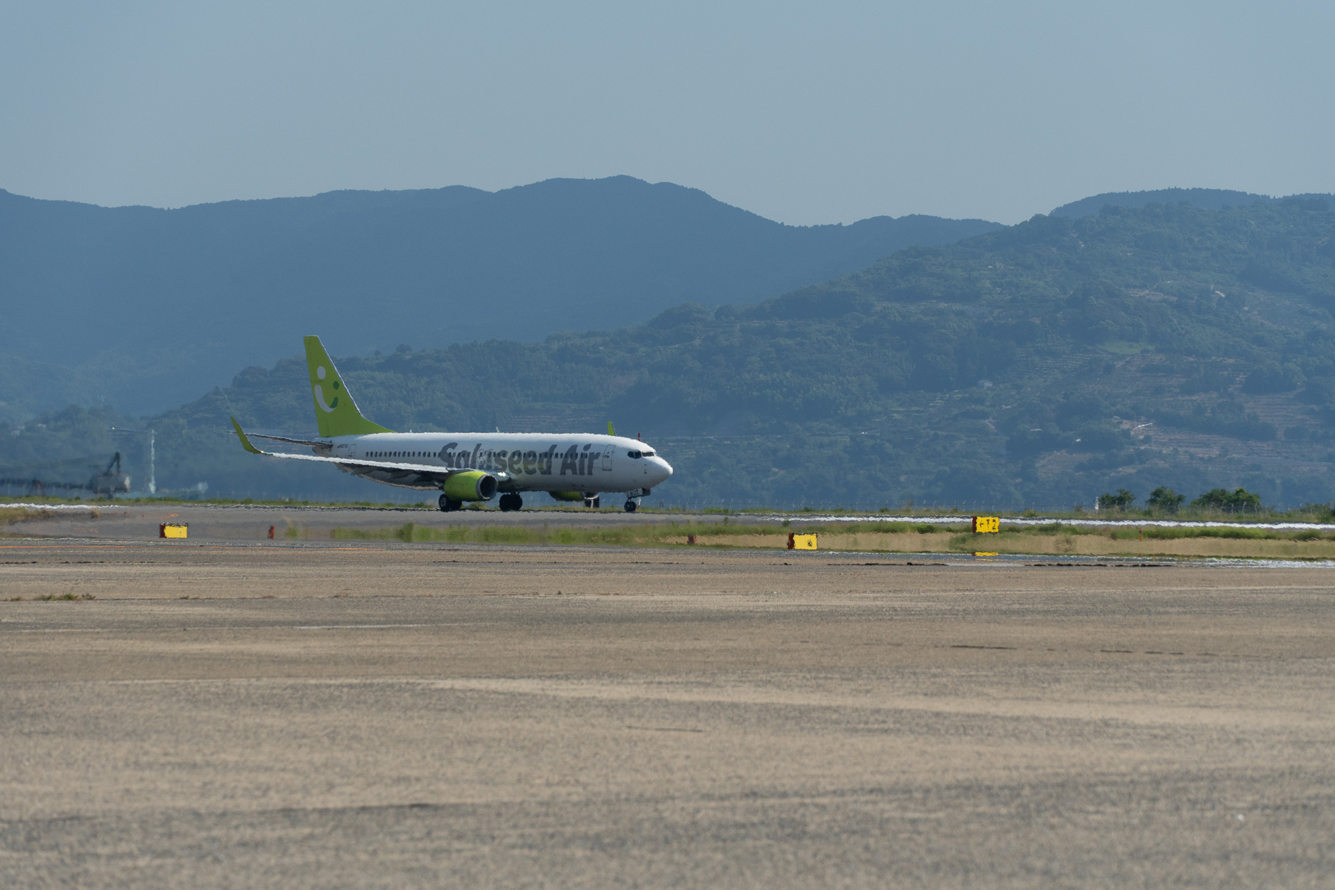 羽田へ向けて出発するSNA36便