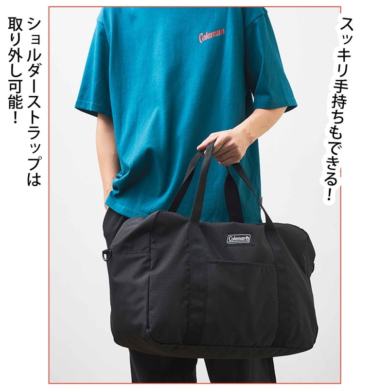 ［新品未開封］COLEMAN別注 COLLECTION MonoMax、10月号に「コールマン」BIGボストンバッグ付録。軽くて