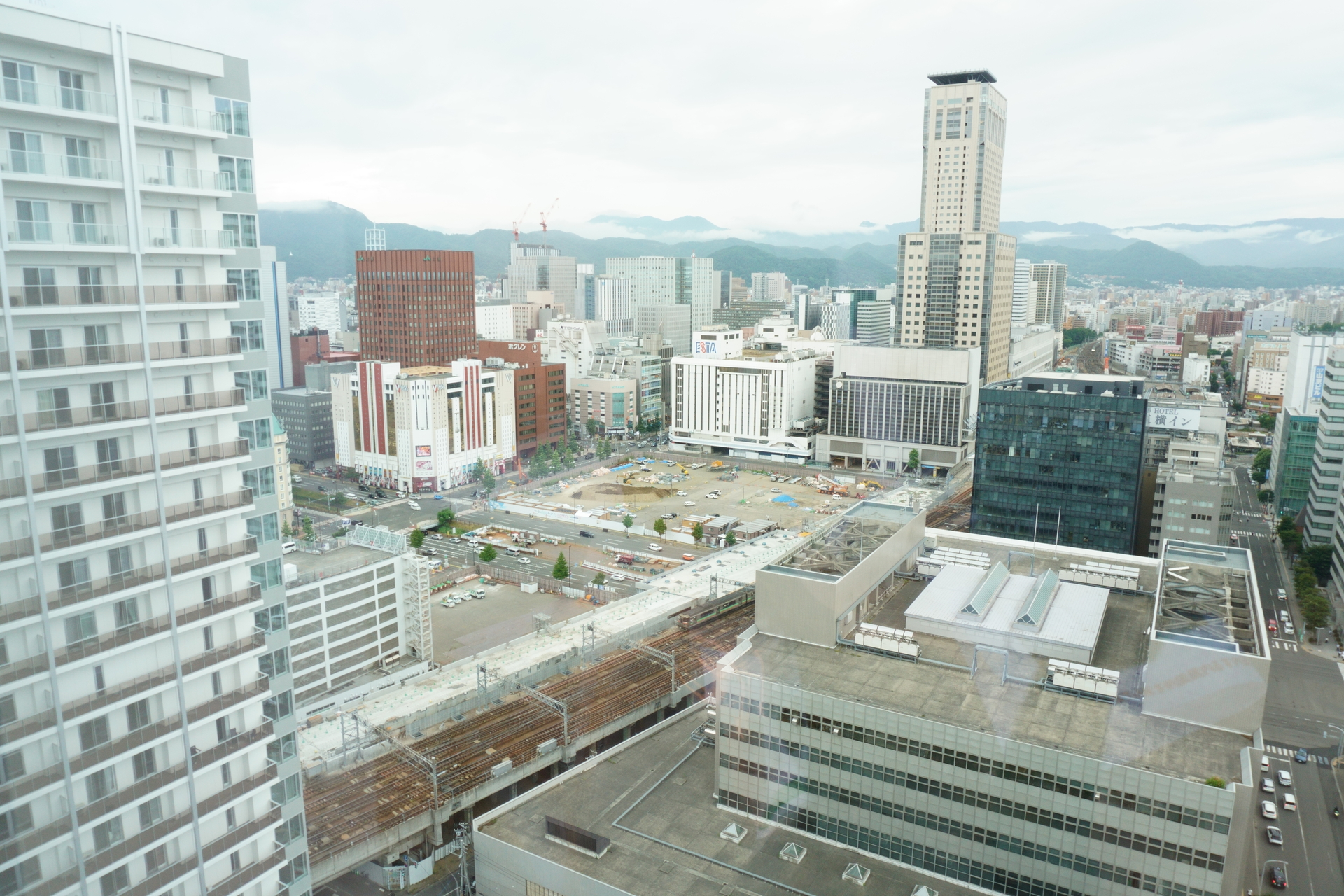 整備が進められている新幹線札幌駅
