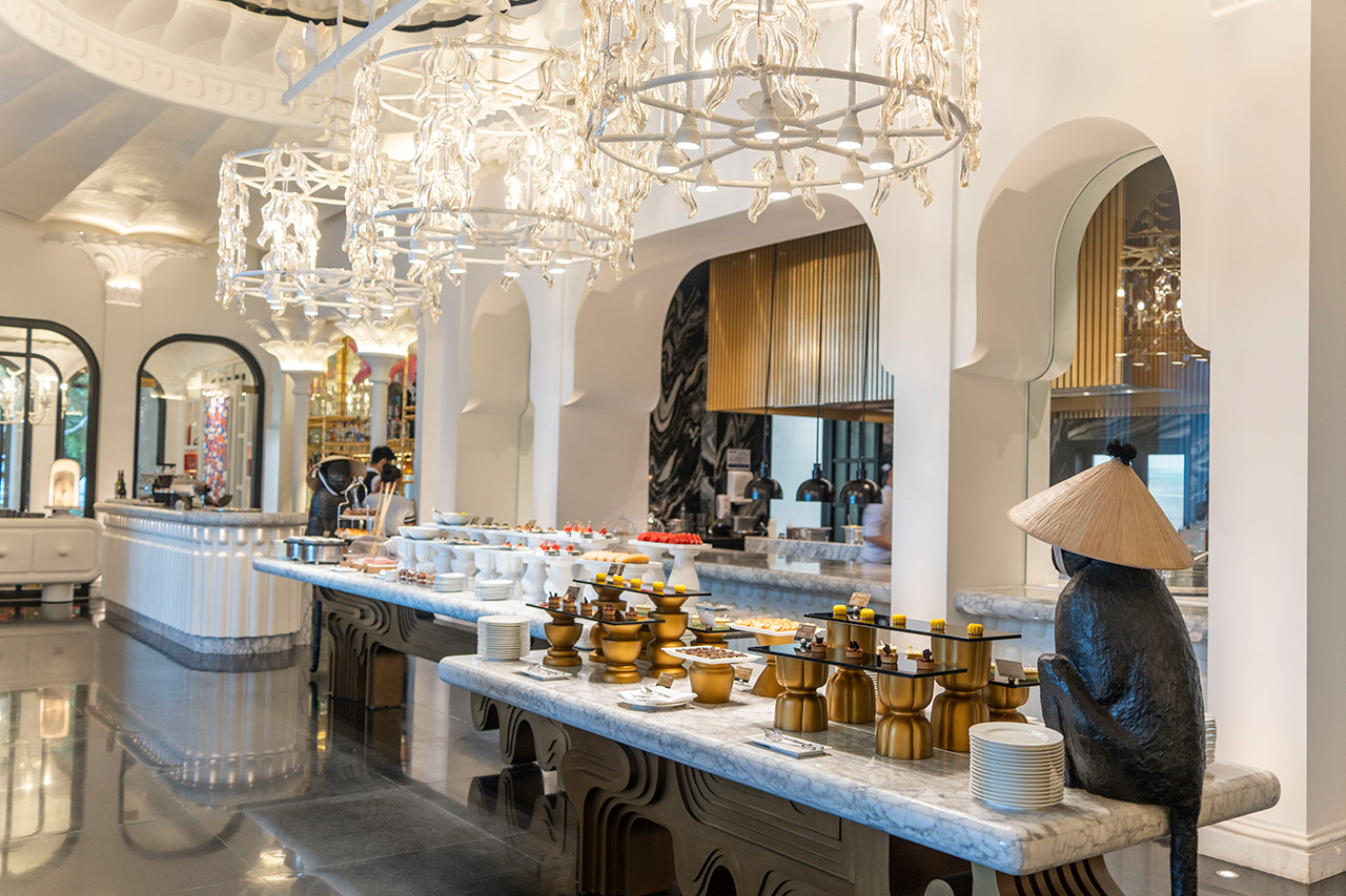 コロナ禍にリニューアル工事が行なわれたクラブラウンジ