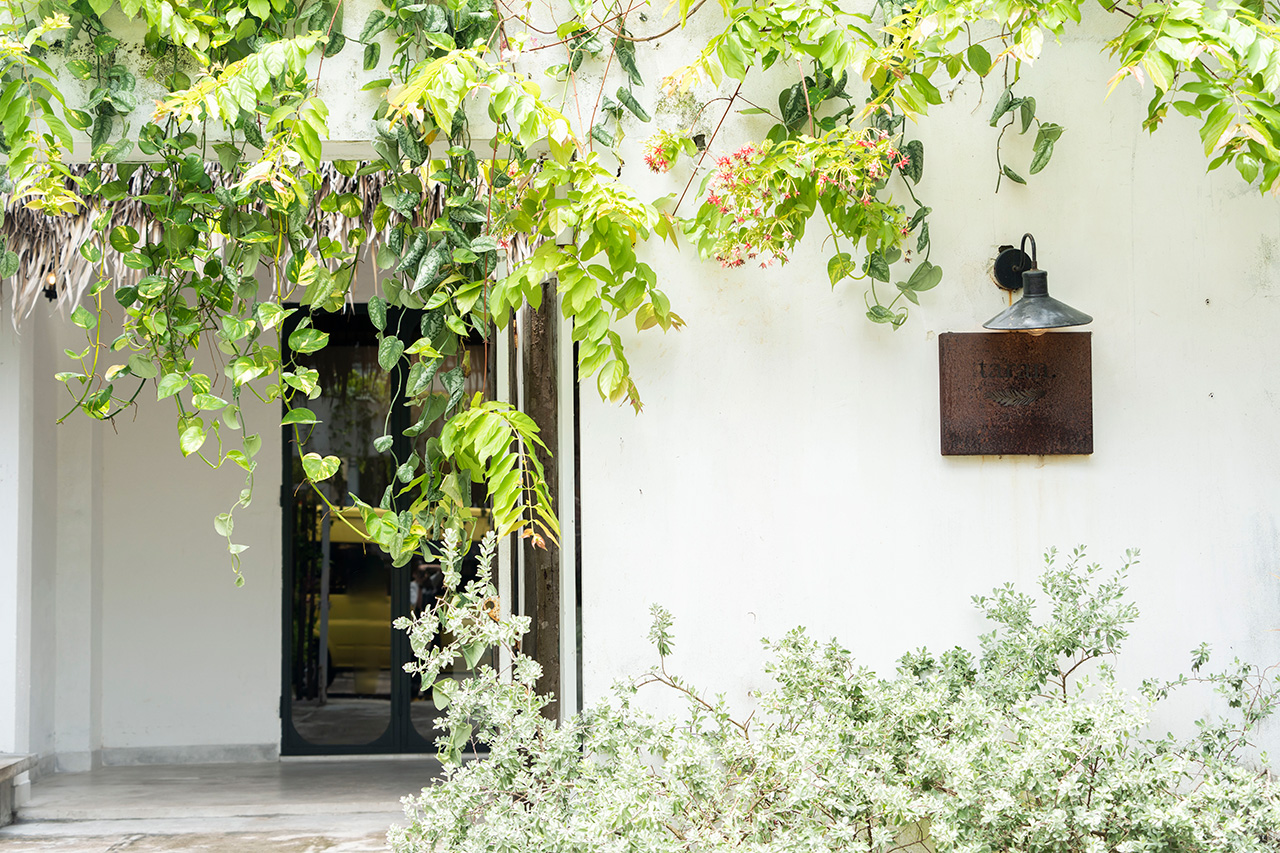 洗練された「taran.danang」の外観