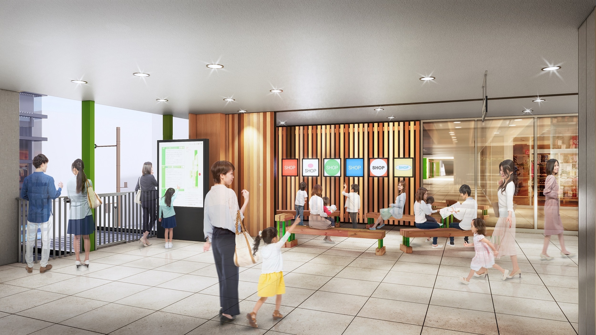 改装後の共用部のイメージ